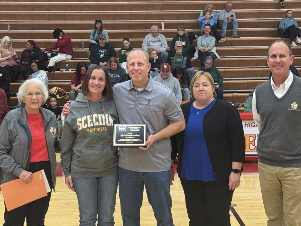 Scecina Honors 2024-25 Super Boosters and Larry Neidlinger “We Care” Award Recipients